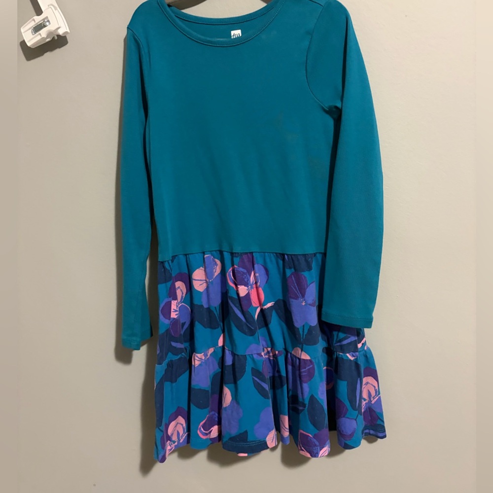 Tea floral skirted dress